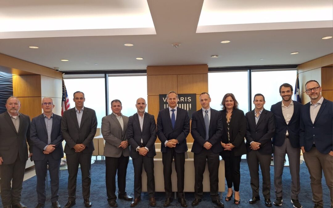 José Romeu, CEO of RSD, and Javier Delgado Sauermann, Canary Islands Regional Director, attended the signing of the agreement between Valaris Limited and the Port of Las Palmas.