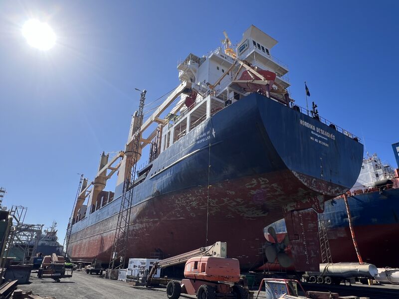 We recently welcomed the vessel NORDIKA DESGAGNÉS.