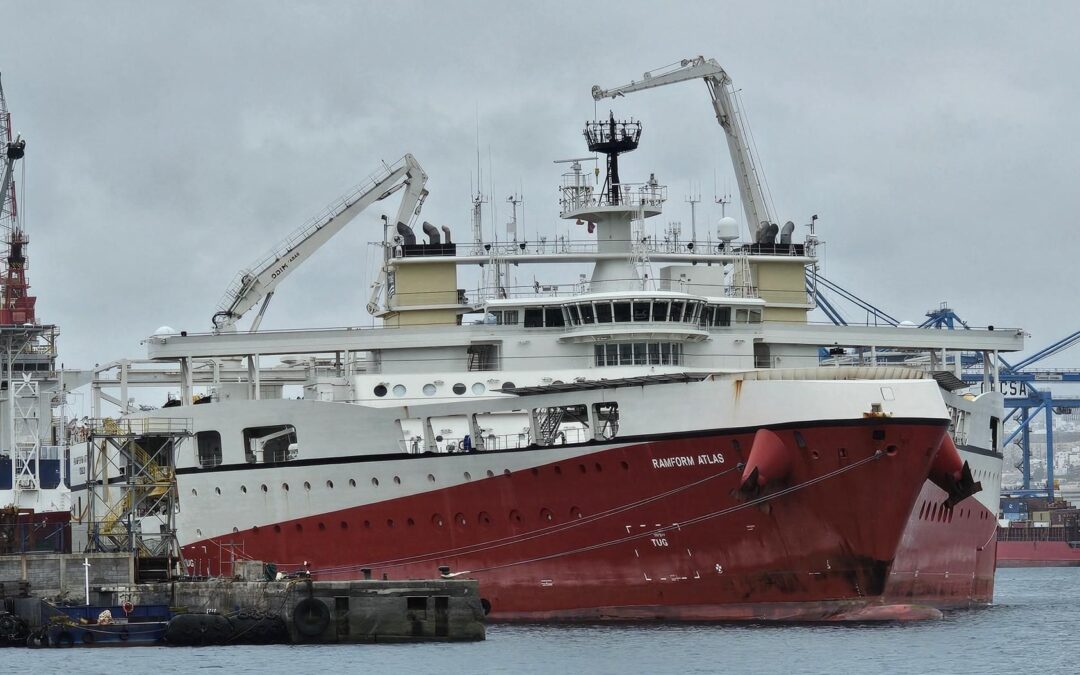 The RAMFORM ATLAS arrived at our port in Las Palmas.