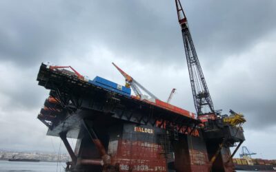 This week we are proud to host the technical stopover of the semi-submersible crane vessel DSV BALDER.